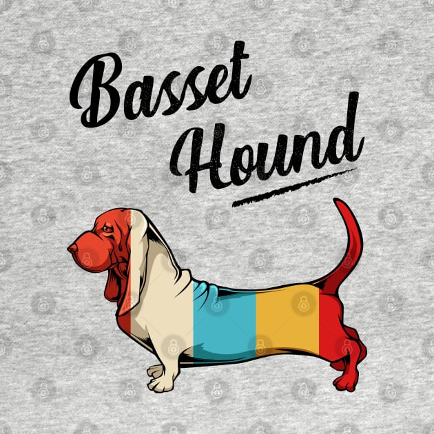 Basset Hound by Lumio Gifts